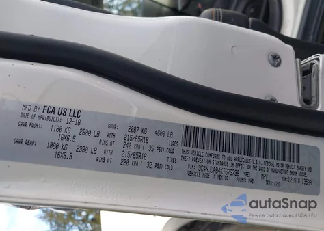 2019 Jeep Compass Sport 4X4 из США, поврежденный, VIN 3C4NJDAB4KT679738